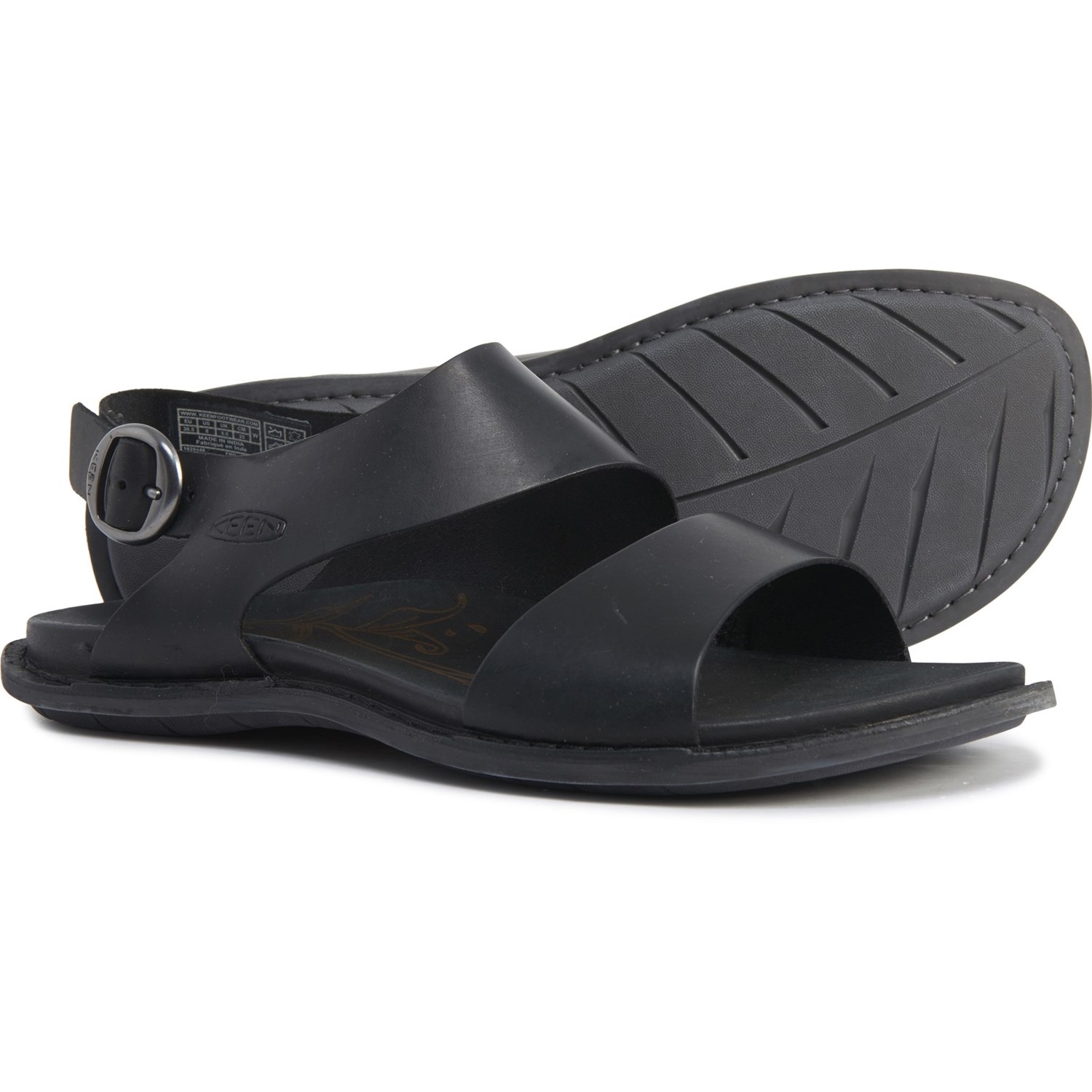 keen black sandals