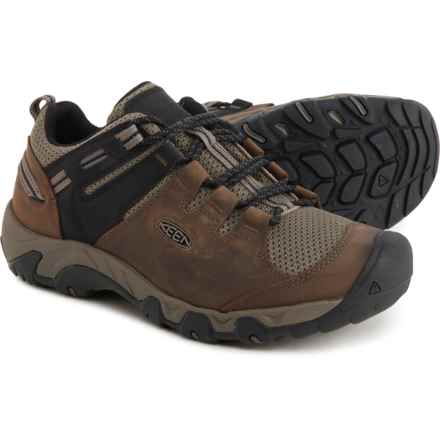 Keen Steens Vent Hiking Shoes - Leather (For Men) in Canteen/Brindle