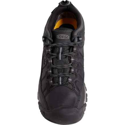 Keen Targhee EXP Hiking Shoes - Waterproof (For Men) in Black/Steel Grey