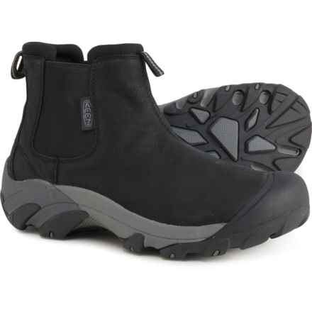 Keen Targhee II Chelsea Boots - Leather (For Men) in Black/Magnet