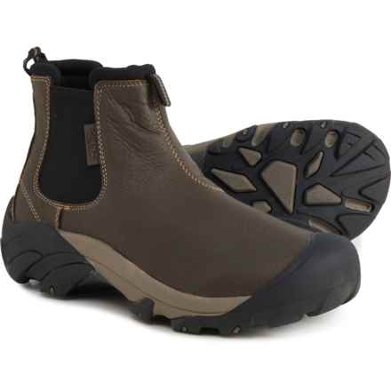 Keen Targhee II Chelsea Boots - Leather (For Men) in Grey/Black