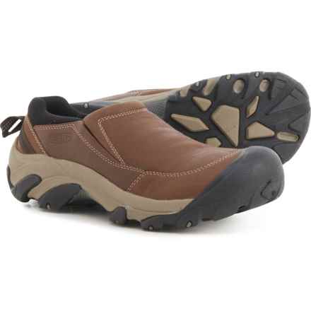 Keen Targhee II Soho Shoes - Leather, Slip-Ons (For Men) in Veg Brown/Black