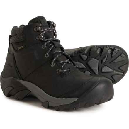 Keen Targhee II Winter Boots - Waterproof, Insulated, Leather (For Men) in Black/Black