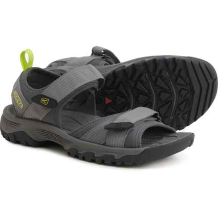 Keen Targhee III Open-Toe H2 Sandals (For Men) in Steel Grey/Evening Primrose