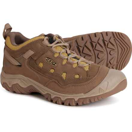 Keen Targhee IV Vented Hiking Shoes - Leather (For Men) in Canteen/Khaki