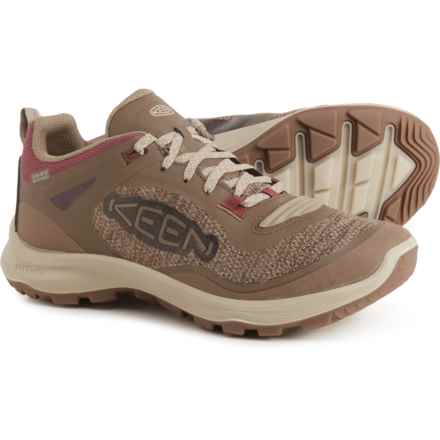 Keen Terradora Flex Hiking Shoes - Waterproof (For Women) in Canteen/Windsor Wine