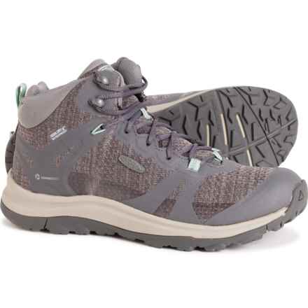 Keen Terradora II Mid Hiking Boots - Waterproof (For Women) in Magnet/Ocean Wave