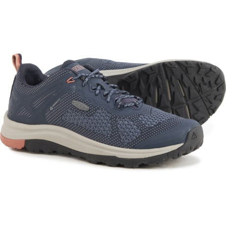 Keen Women's Terradora II Vent Hiking Shoe Blue Nights/Redwood 8