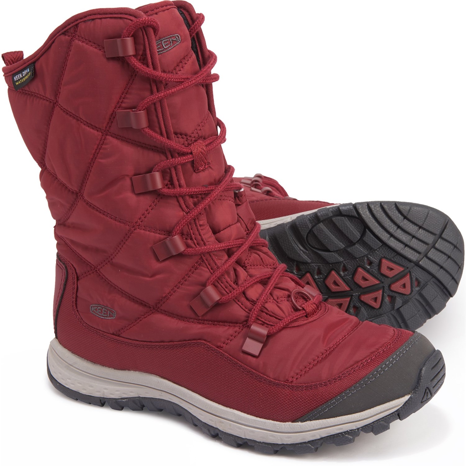 lace up womens winter boots