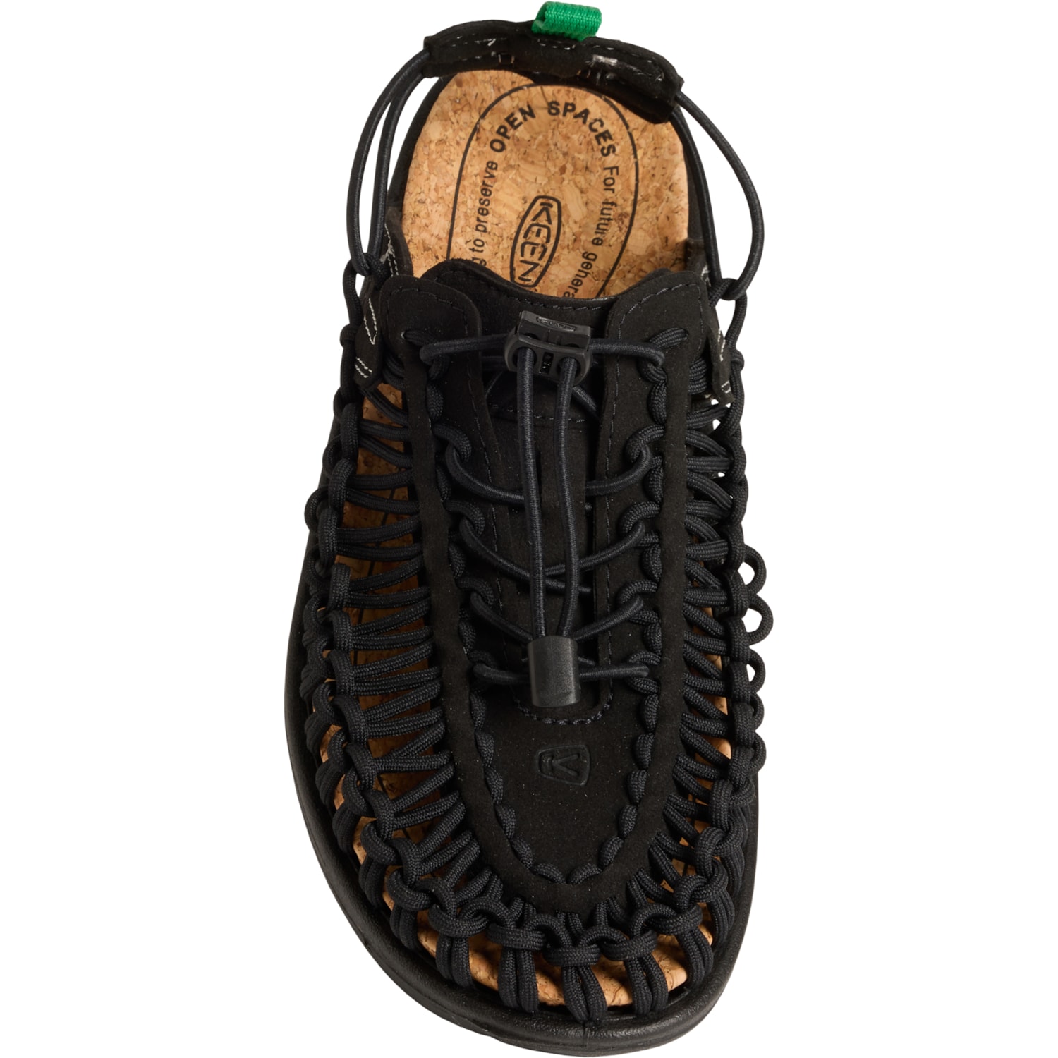 Keen | UNEEK II Convertible Black/Jolly Green Sandals - Unisex Keen Uneek Ii Convertible X Black/Jolly Green Grey Sandals  main image 2