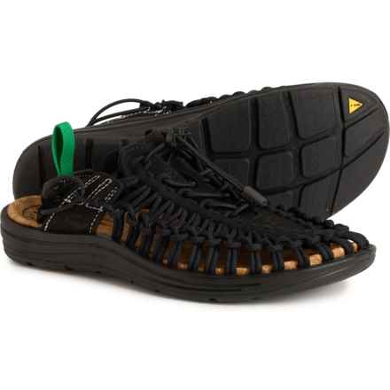 Keen Uneek II Convertible Sandals (For Women) in Black/Jolly Green