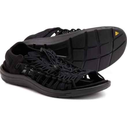 Keen Uneek II Open Toe Sport Sandals (For Men) in Black/Black
