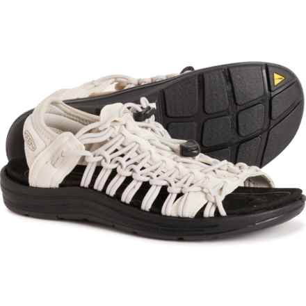 Keen Uneek II Open Toe Sport Sandals (For Women) in Silver Birch/Black