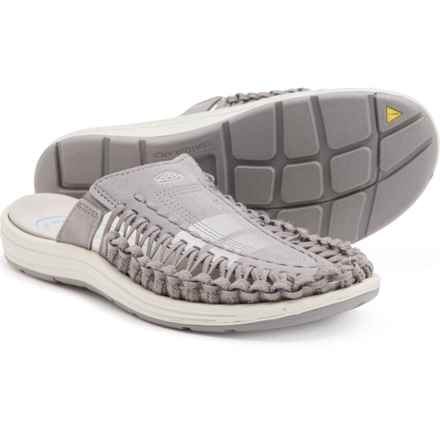 Keen Uneek II Sport Slide Sandals (For Men) in Steel Grey/Silver Birch