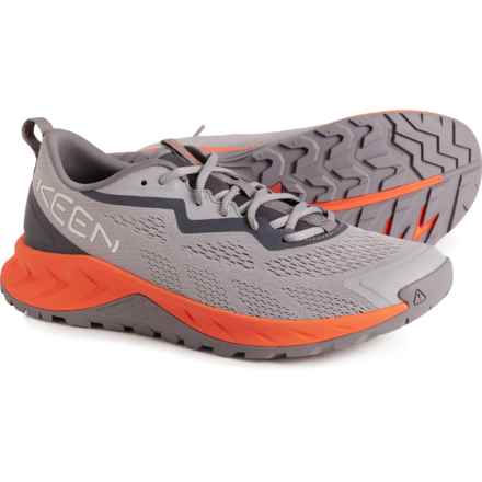 Keen Versacore Speed Hiking Shoes (For Men) in Alloy/Scarlet Ibis
