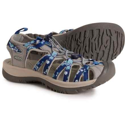 Keen Whisper Sport Sandals (For Women) in Floral / Vapor