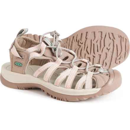 Keen Whisper Sport Sandals (For Women) in Taupe/Coral