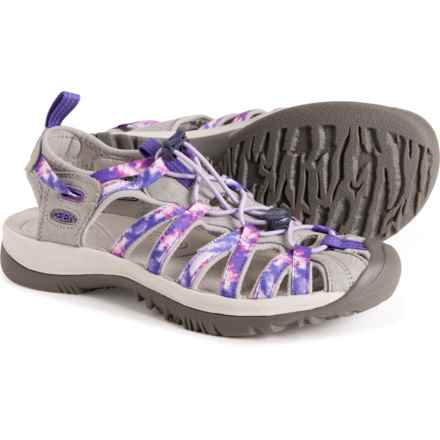 Keen Whisper Sport Sandals (For Women) in Tie Dye / Vapor