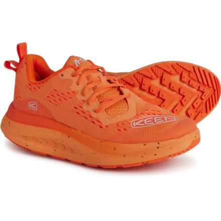 Keen WK400 Casual Retro Walking Shoes (For Women) in Tangerine