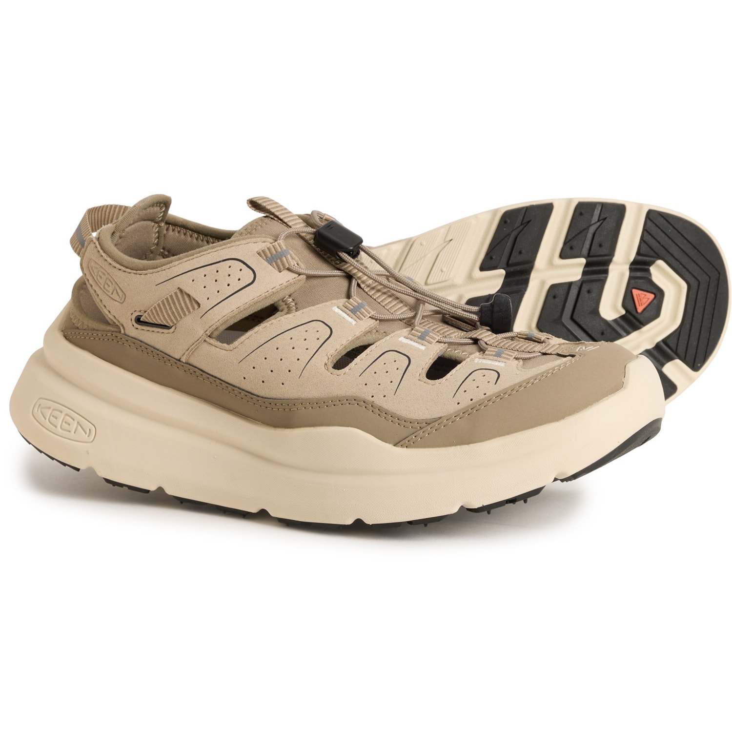 Keen Taupe and Black Outdoor Sandals Keen Men main image 3