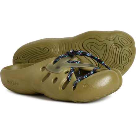 Keen Yogeez Slip-On Clogs (For Men) in Martini Olive