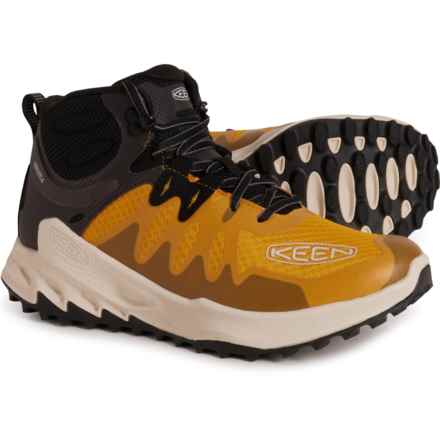 Keen Zionic Mid Hiking Boots - Waterproof (For Men) in Golden Yellow/Birch