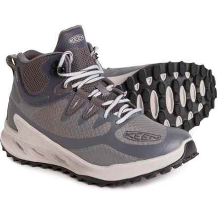 Keen Zionic Mid Hiking Boots - Waterproof (For Women) in Steel Grey/Magnet