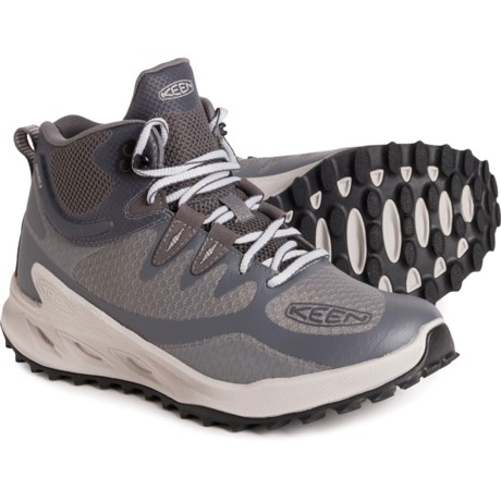 Keen Zionic Mid Hiking Boots - Waterproof (For Women) in Steel Grey/Magnet