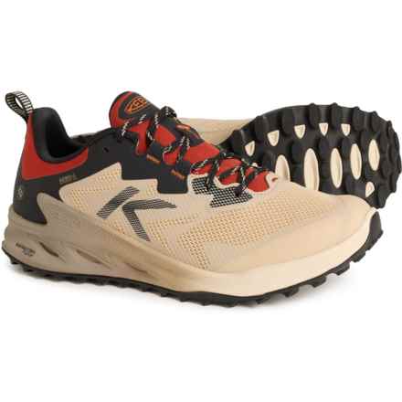 Keen Zionic NXT Hiking Shoes - Waterproof (For Men) in Safari/Red Ochre