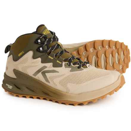 Keen Zionic NXT Mid Hiking Boots - Waterproof (For Men) in Brindle/Lemon Curry
