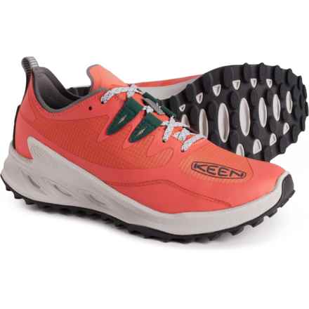 Keen Zionic Speed Hiking Shoes (For Women) in Ember Glow/Sea Moss