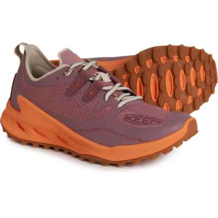 Keen Zionic Speed Hiking Shoes (For Women) in Nostalgia Rose/Tangerine