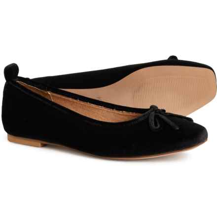 Kelsi Dagger Frankie Velvet Ballet Flats (For Women) in Black