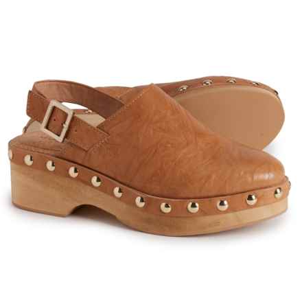 Kelsi Dagger Warehouse Slingback Clogs - Leather (For Women) in Tan