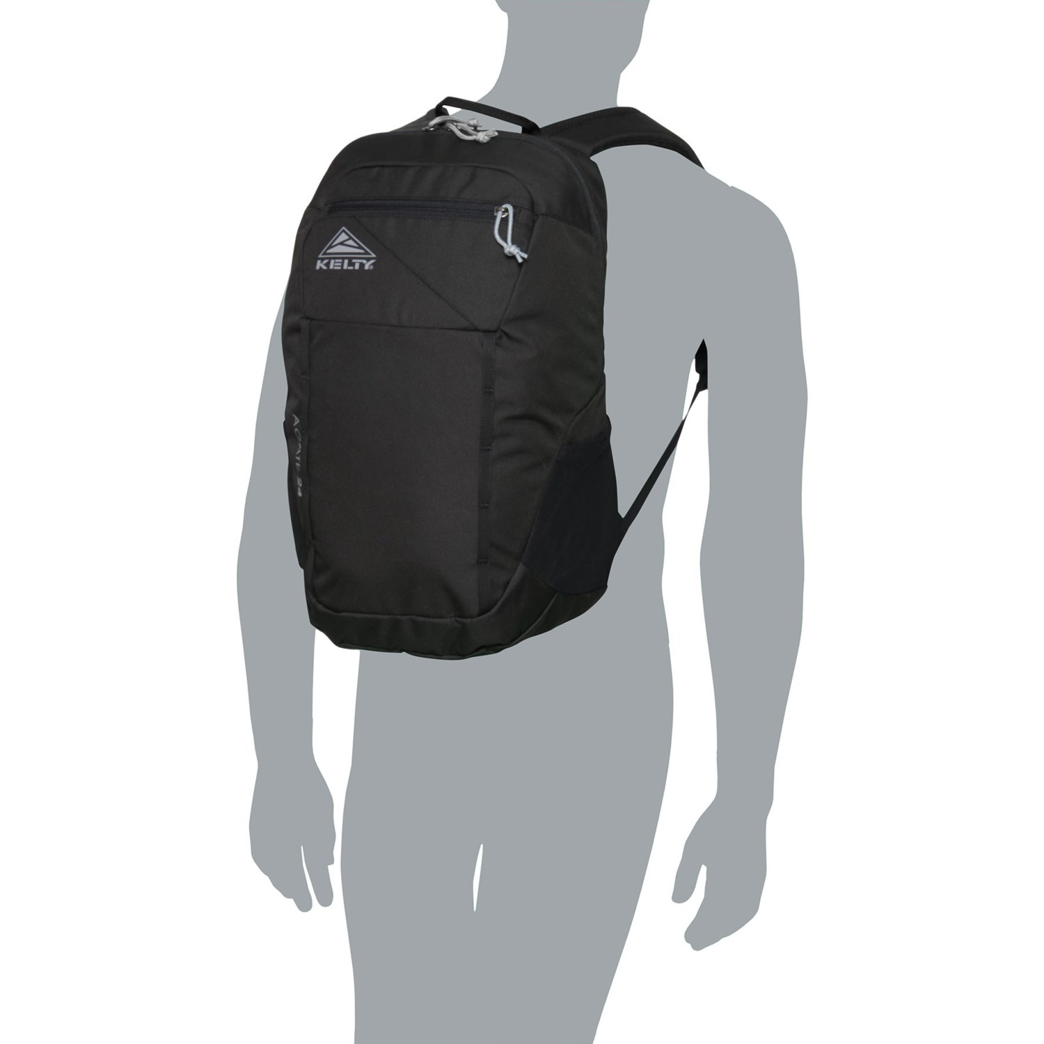 Daypack for Men and Women with Stash Pockets and Dual Water Bottle