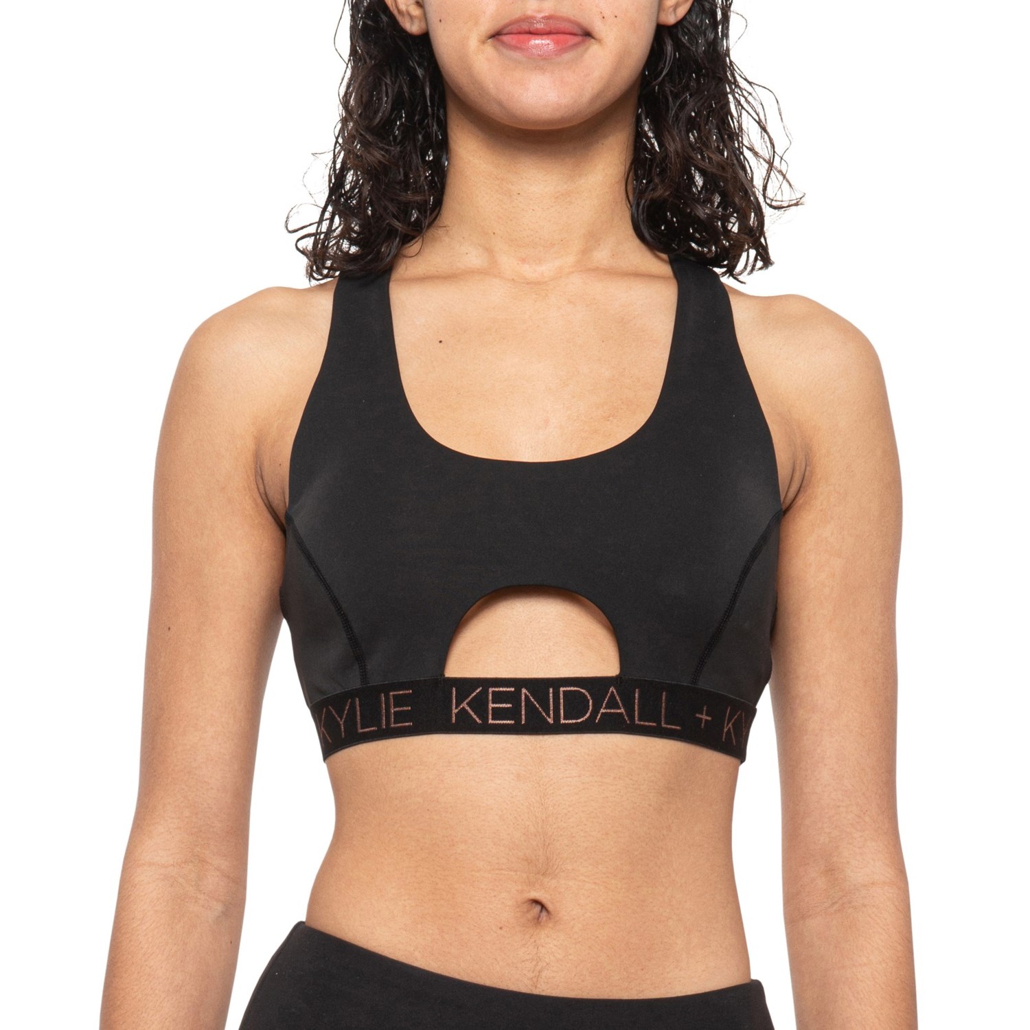 cutout sports bra