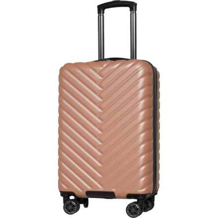 Kenneth Cole 20” Madison Square Spinner Carry-On Suitcase - Hardside, Expandable, Rose Gold in Rose Gold