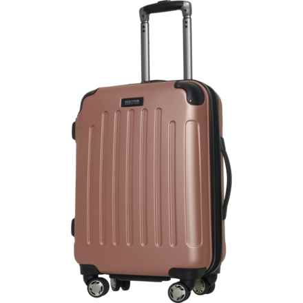 Kenneth Cole 20” Renegade Carry-On Spinner Suitcase - Hardside, Expandable, Rose Gold in Rose Gold