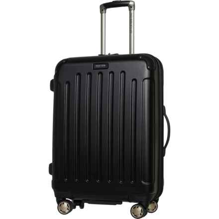 Kenneth Cole 24” Renegade Spinner Suitcase - Hardside, Expandable, Black in Black