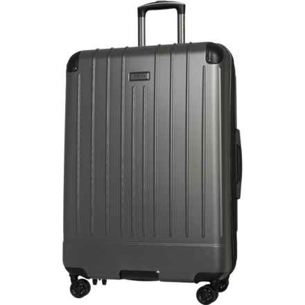 Kenneth Cole 28” Flying Axis Spinner Suitcase - Hardside, Expandable, Silver in Silver