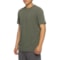 Kenneth Cole Active Core Line T-Shirt - Short Sleeve in Olive Green