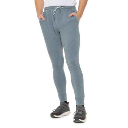 Kenneth Cole Active Stretch Joggers in Sea Storm Blue Heather