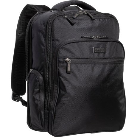 Kenneth Cole Brooklyn Laptop Backpack - Black in Black