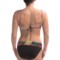 9013A_2 Kenneth Cole Palms Up Bandeau Bikini Top (For Women)