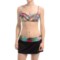 9013A_5 Kenneth Cole Palms Up Bandeau Bikini Top (For Women)