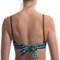 7012G_6 Kenneth Cole Pave the Way Bandeau Bikini Top (For Women)