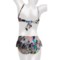 7011V_2 Kenneth Cole Reaction Spring It On Bandeau Bikini Top (For Women)