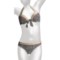 7011C_3 Kenneth Cole Reaction Wild Cats Padded Bikini Top (For Women)