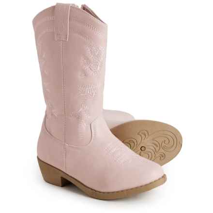 KENSIE GIRL Girls Cowgirl Boots in Pink