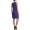 282YV_2 Kensie Laced-Neck Dress - Sleeveless (For Women)